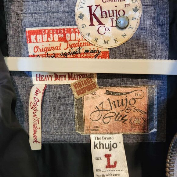 Khujo winter coat sz L - Picture 3 of 4